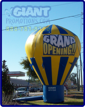 Cold air balloon giant inflatable advertising balloon.