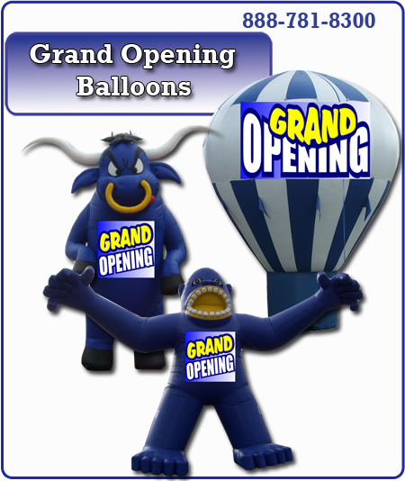 Grand opening balloons