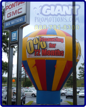 atlanta inflatable balloon rentals