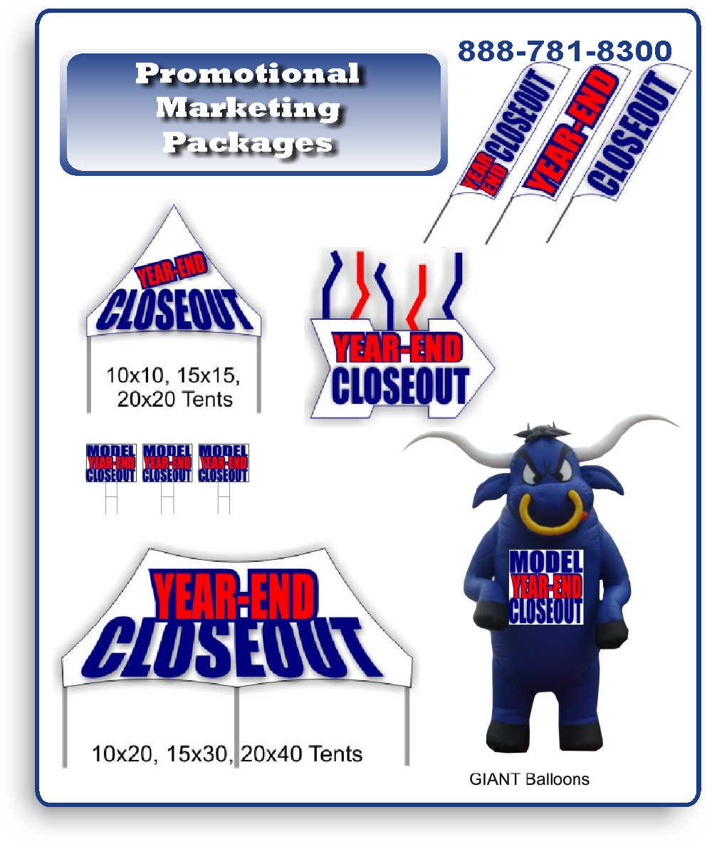 Promotional Packages for your lot