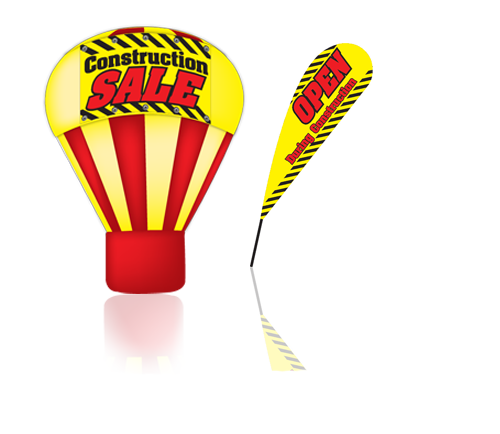 Construction sale themes 