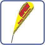 Construction sale flag