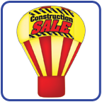 Construction sale Balloon