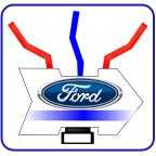 Ford promotional arrow dancer.