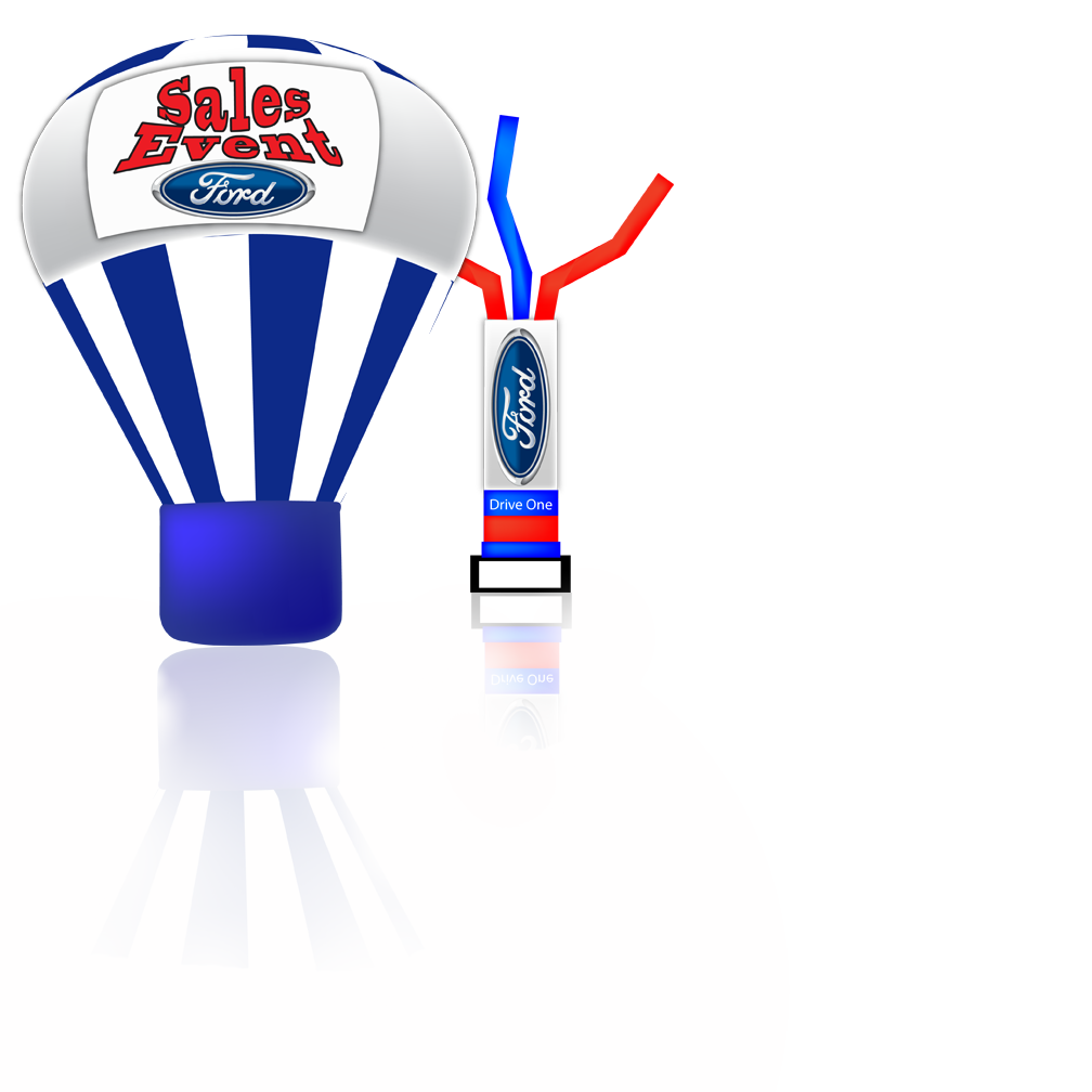 Ford promotional balloon.