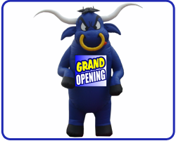 Grand opening bull