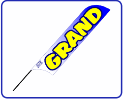 Grand Opening flag.