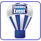 Clearance event cold air balloon.
