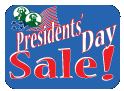 President's Day Sale in a Box Button