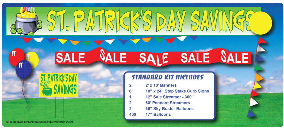 St Patrick's Day Sale in a Box