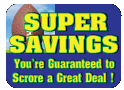 Super Bowl Savings Button