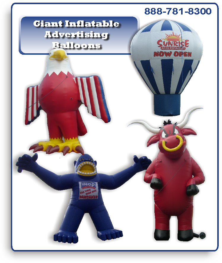 atlanta inflatable balloon rentals