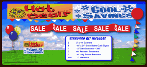 Hot Deals Cool Savings Sale in a Giant Box kit