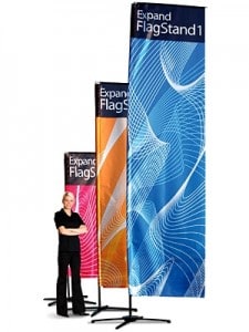 feather flag sizes