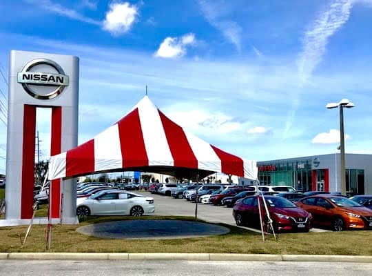 High Peak Pole Tents for Rent - 20x20 High Peak Frame Tent Rental in Altamonte Springs - Giant Promotions