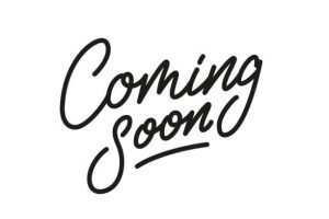 Coming soon. Lettering Coming soon for promotion, advertisement, sale, marketing.